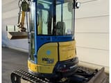 2020 Yanmar VIO23 mini excavator, front three-quarter view