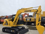2022 Komatsu PC70-8 mini excavator, side view