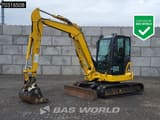 2024 Komatsu PC55MR-5 mini excavator, side view