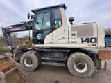2017 Hidromek HMK 140W-3B wheel excavator side view