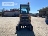 2021 Volvo EC25 mini excavator, rear view
