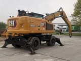 2020 Caterpillar MH3022-1 wheel excavator rear three-quarter view