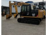 2020 Caterpillar 312D2 crawler excavator, side profile view