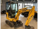 2023 Komatsu PC 17 R-5 mini excavator, side view