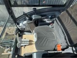 2017 Volvo EC18D mini excavator interior cab view