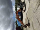 2016 Hitachi ZX85USB-5A crawler excavator, side profile view