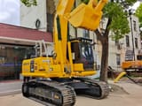 2024 Komatsu PC200 crawler excavator, front three-quarter view