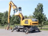 2016 Liebherr LH 40 M material handler, rear three-quarter view