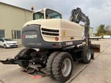 2017 Schaeff TW95 wheel excavator rear view