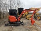 2023 Kubota U35 mini excavator, side view