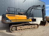 2021 Hyundai HX330A L crawler excavator, side profile view