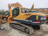 2019 Hyundai R220LC-9S crawler excavator, rear three-quarter view