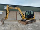 2015 Caterpillar 308 E CR excavator side view
