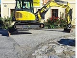 2020 Yanmar SV60-A mini excavator, side view