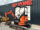 2017 Hitachi ZX26U-5 mini excavator, side view