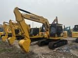 2022 Komatsu PC160 crawler excavator, front three-quarter view