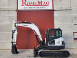 2020 Bobcat E85 mini excavator, side view