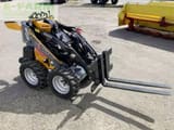 2024 Giant GS900 mini excavator with pallet forks, high-angle view