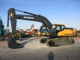 2023 Hyundai HX360L crawler excavator, side profile view