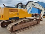 2005 Liebherr 924 crawler excavator rear three-quarter view