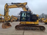 2016 Caterpillar 325FL crawler excavator side view