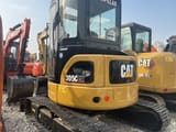 2022 Caterpillar 305CR mini excavator rear view