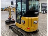 2022 Caterpillar 301.8-05A mini excavator, rear three-quarter view