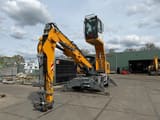 2018 Liebherr LH22 M material handler, front three-quarter view