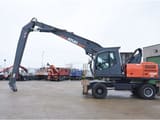 2012 Atlas 270 MH wheel excavator, side view