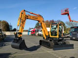 2013 Hyundai R80CR-9 crawler excavator side view