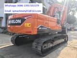 2026 Develon DX225LC crawler excavator rear view