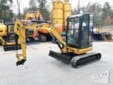 2014 Caterpillar 302.7DCR crawler excavator, side view