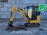 2021 Caterpillar 301.8 mini excavator, side profile view