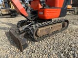 2013 Kubota K008-3 mini excavator lower chassis view