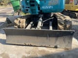 2022 Kubota U17 mini excavator front view with blade