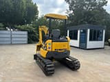 2022 Komatsu PC20 mini excavator, rear view