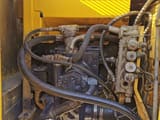 2023 Komatsu PC120 crawler excavator engine compartment view