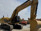 2022 Caterpillar 349D2L crawler excavator, side view