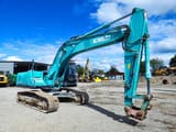 2015 Kobelco SK260NLC-9 crawler excavator, side view