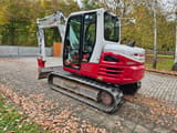 2020 Takeuchi TB290-2 mini excavator, rear three-quarter view