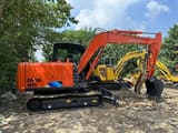 2024 Hitachi Zaxis 60 mini excavator, side profile view