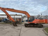 2006 Doosan DX340LC crawler excavator, side view