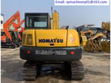 2021 Komatsu PC60-8 mini excavator rear view