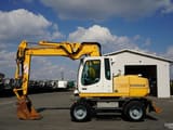 2001 Liebherr A314 LITRONIC wheel excavator, side view