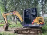 2020 Sany SY60C mini excavator, side profile view