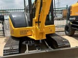 2022 Komatsu PC55 mini excavator, rear view with blade