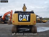 2016 Caterpillar 326FL crawler excavator, rear view