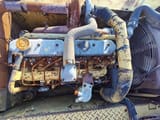 2014 Caterpillar E200B crawler excavator engine bay view