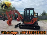 2024 Hitachi Zaxis 50U mini excavator, side view