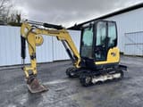2019 Yanmar SV26 mini excavator side view